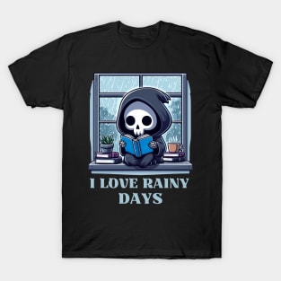 I Love Rainy Days - Reaper T-Shirt